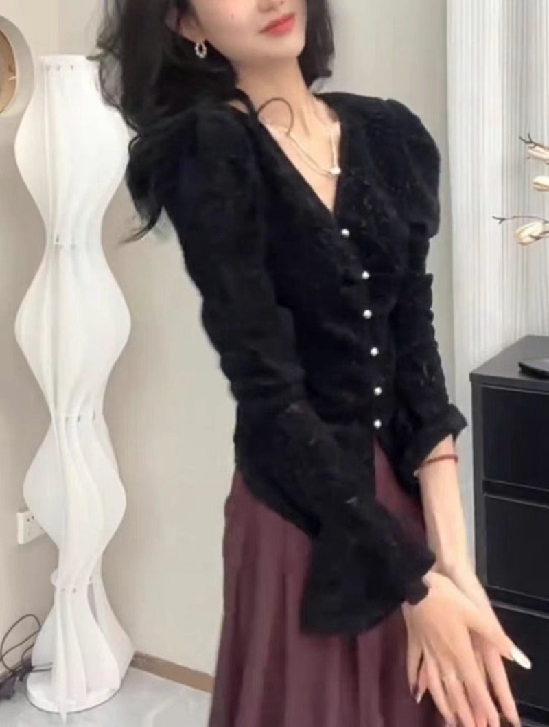 THE COCO韓國直郵東大門實拍女裝新款真品時尚人氣襯衫蕾絲衫THE COCO襯衫/蕾絲衫