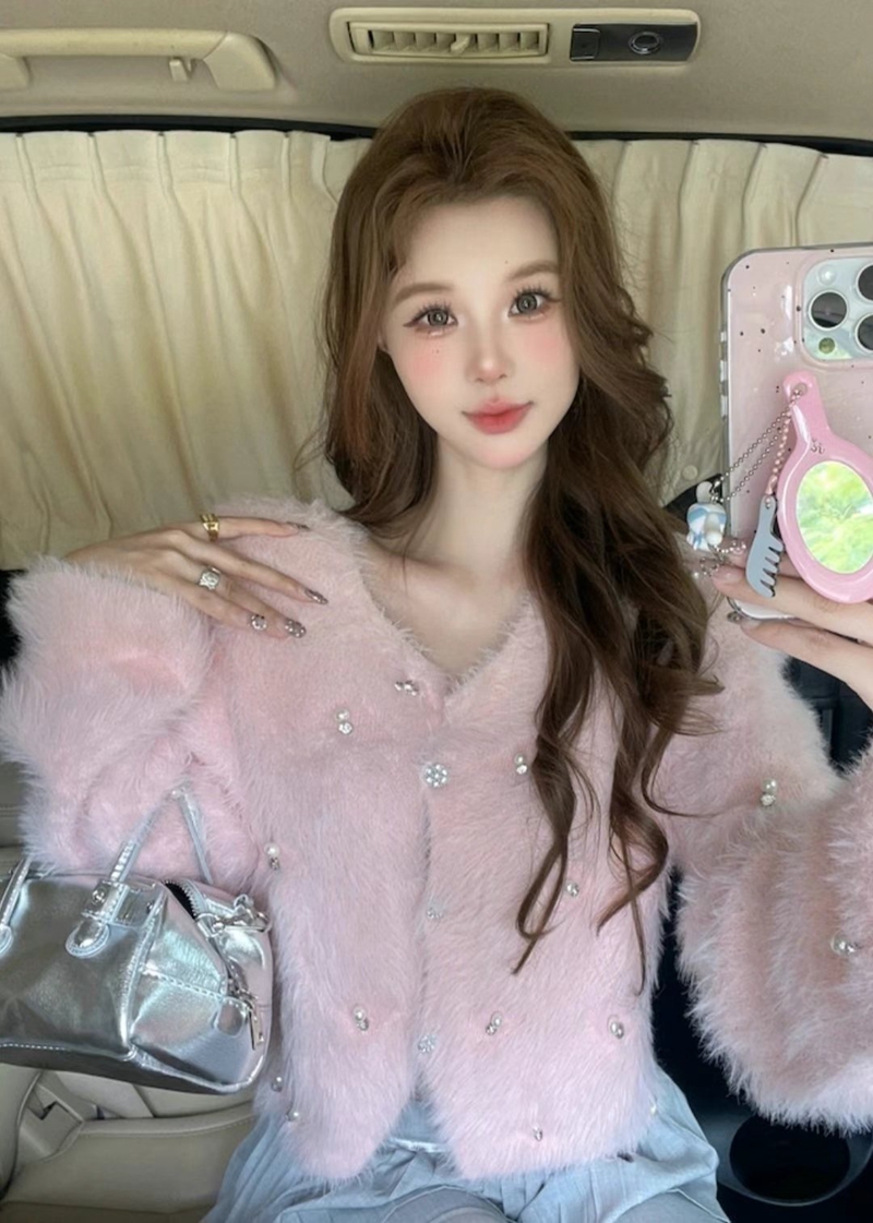 THE COCO韓國直郵東大門代購女裝新品熱賣職業真品針織衫開衫THE COCO針織衫