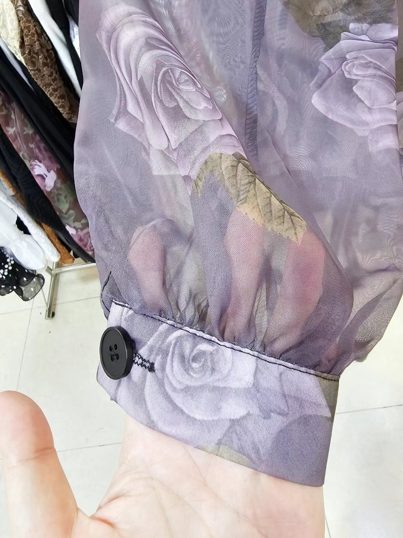 THE COCO直郵韓國代購女裝新款24秋冬時尚熱賣休閑襯衫蕾絲衫THE COCO襯衫/蕾絲衫