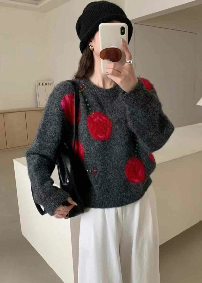 THE COCO韓國直郵東大門代購女裝新款真品職業推薦人氣針織衫THE COCO針織衫