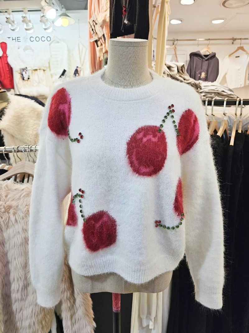 THE COCO韓國直郵東大門代購女裝新款真品職業推薦人氣針織衫THE COCO針織衫圖色1