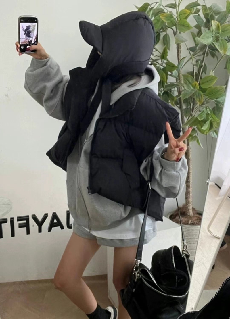 THE COCO韓國直郵東大門實拍女裝新品真品時尚推薦馬甲可拆卸THE COCO馬甲