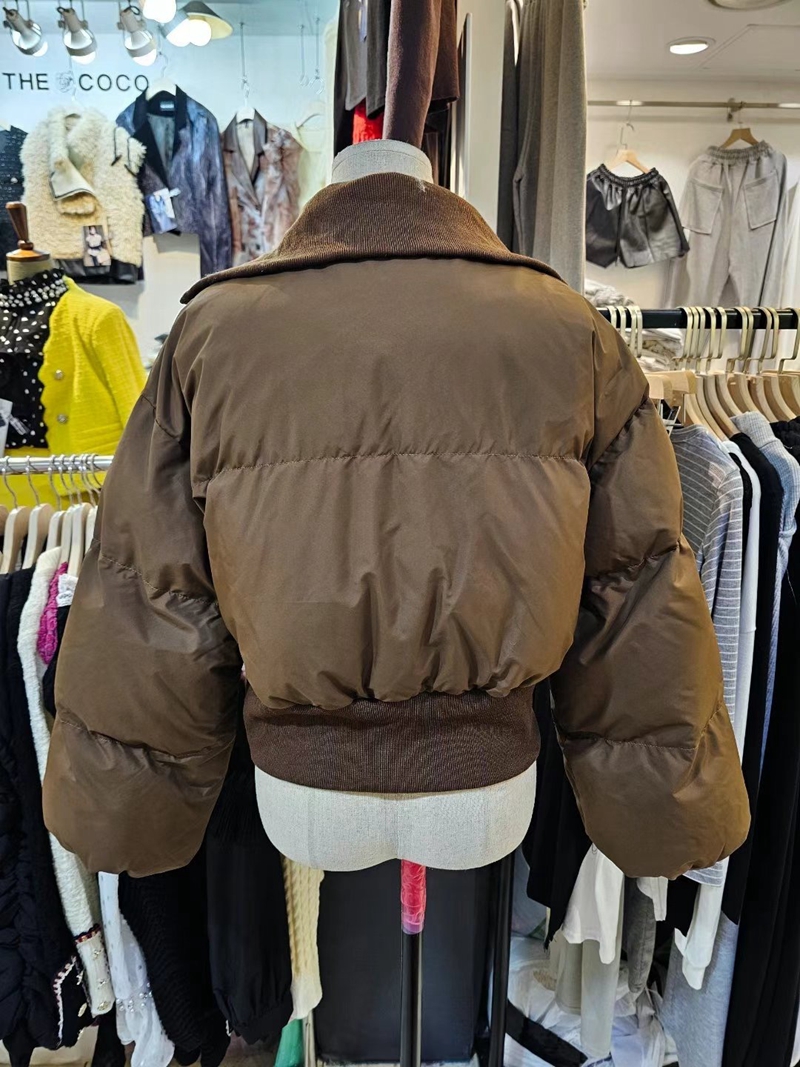 THE COCO韓國直郵東大門代購女裝新品真品推薦熱賣短款棉服THE COCO短款棉服