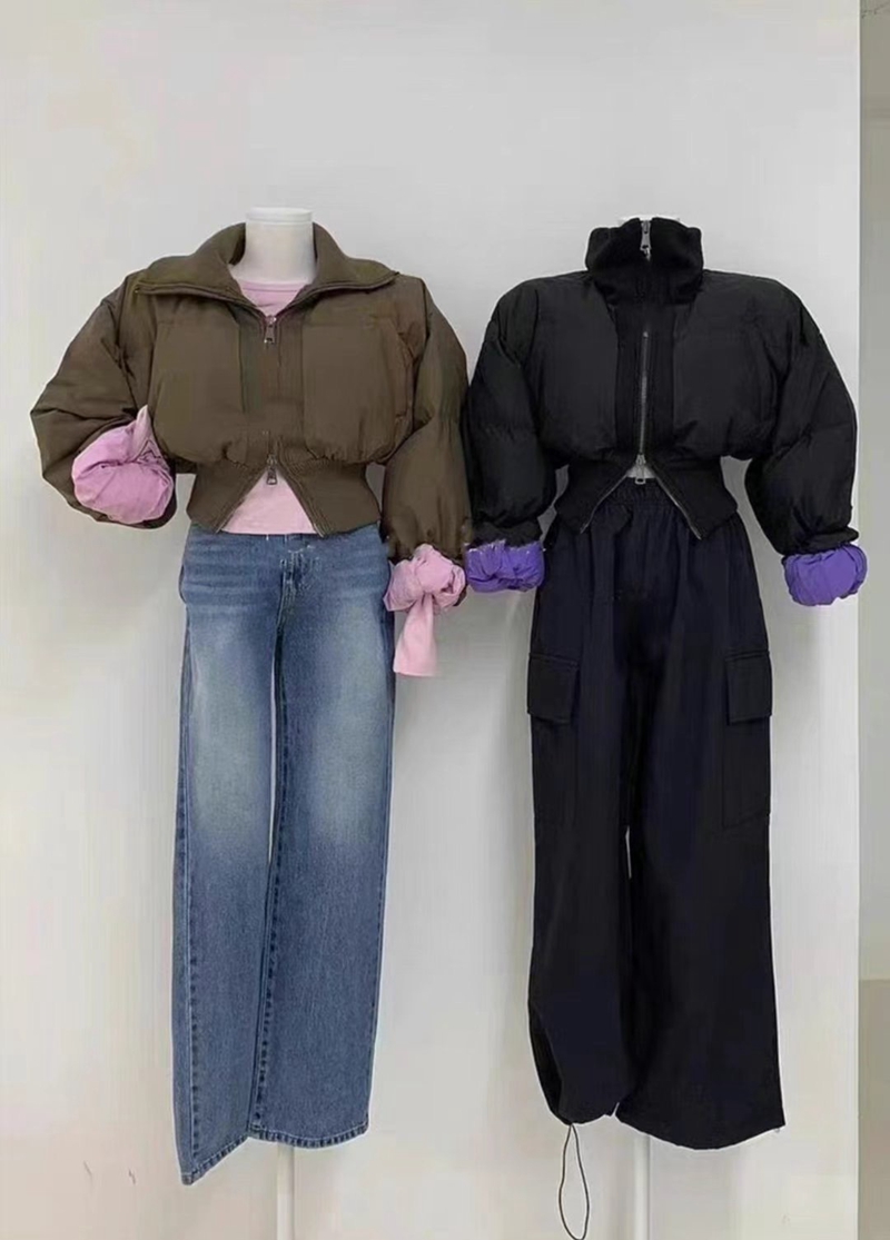 THE COCO韓國直郵東大門代購女裝新品真品推薦熱賣短款棉服THE COCO短款棉服