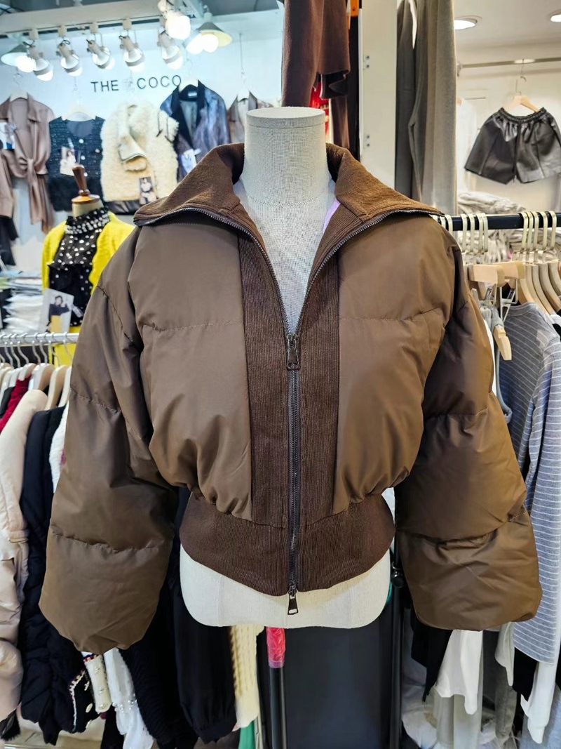 THE COCO韓國直郵東大門代購女裝新品真品推薦熱賣短款棉服THE COCO短款棉服圖色2