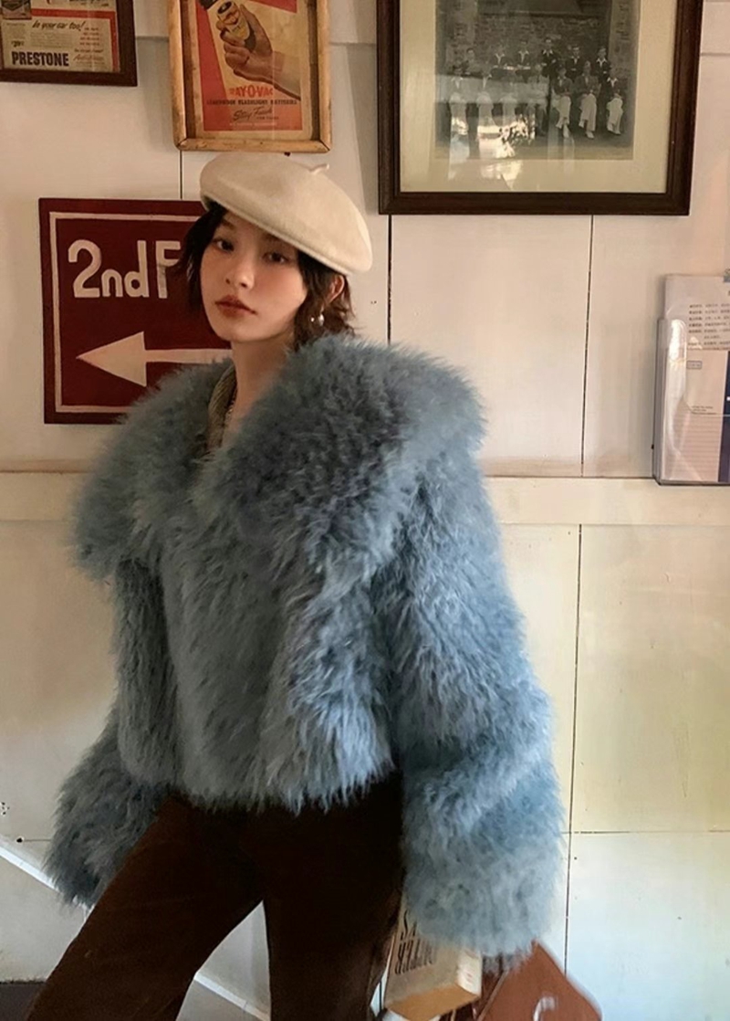 THE COCO韓國直郵東大門代購女裝新品熱賣人氣休閑短款大衣THE COCO短款大衣