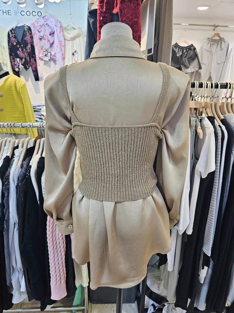 THE COCO韓國直郵女裝新品休閑熱賣推薦24秋冬時尚人氣套裝THE COCO套裝