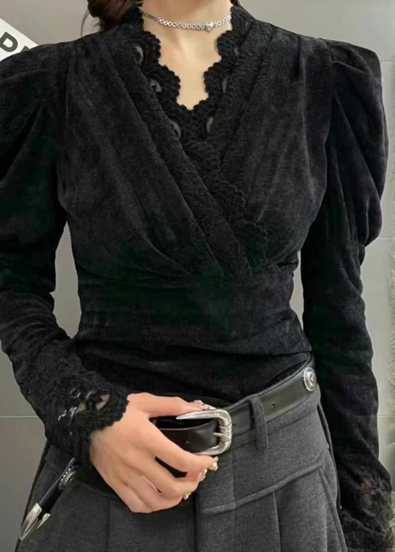 THE COCO直郵韓國代購女裝新款熱賣推薦職業時尚襯衫蕾絲衫THE COCO襯衫/蕾絲衫