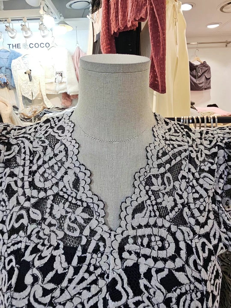 THE COCO韓國直郵東大門實拍女裝新款職業推薦真品襯衫蕾絲衫THE COCO襯衫/蕾絲衫