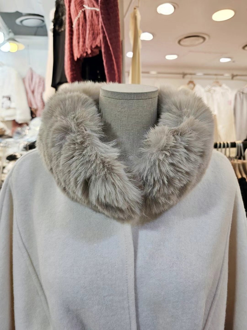 THE COCO韓國直郵東大門代購女裝新品推薦熱賣短款大衣斗篷THE COCO短款大衣