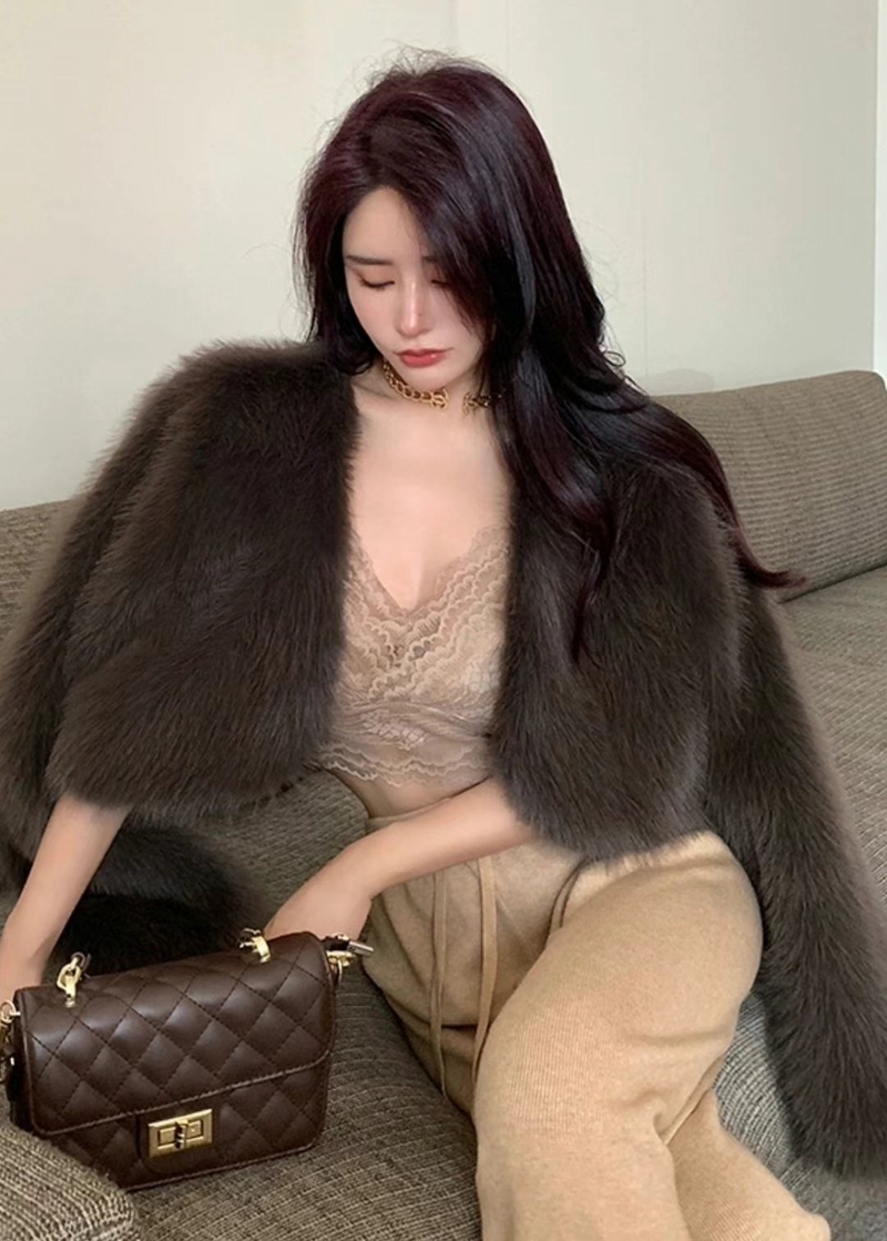 THE COCO韓國直郵女裝新品推薦熱賣時尚休閑職業真品短款大衣THE COCO短款大衣