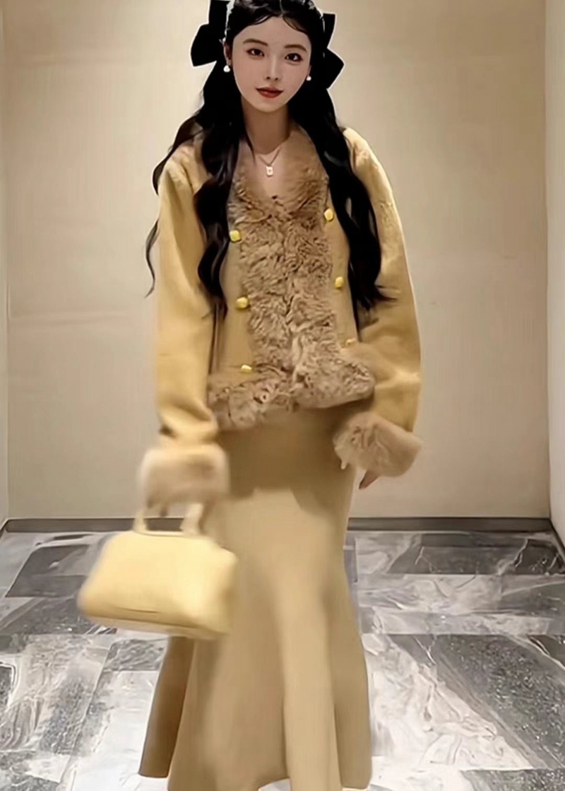 THE COCO韓國直郵東大門代購女裝新品時尚推薦短款大衣開衫THE COCO短款大衣