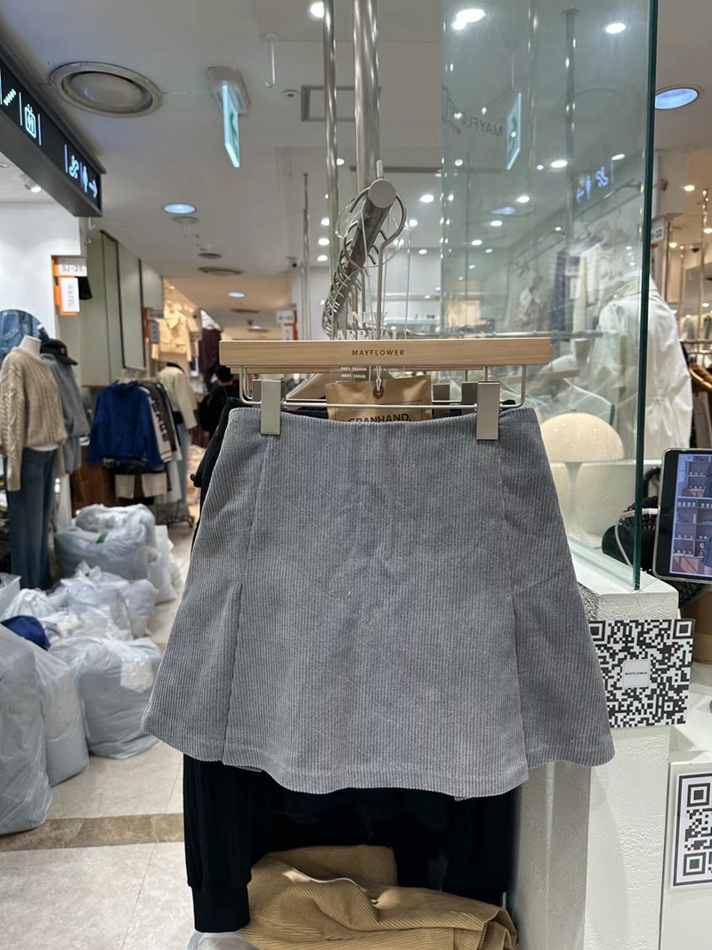MAYFLOWER韓國代購女裝新品休閑24秋夏推薦真品時尚職業短裙MAYFLOWER短裙圖色1