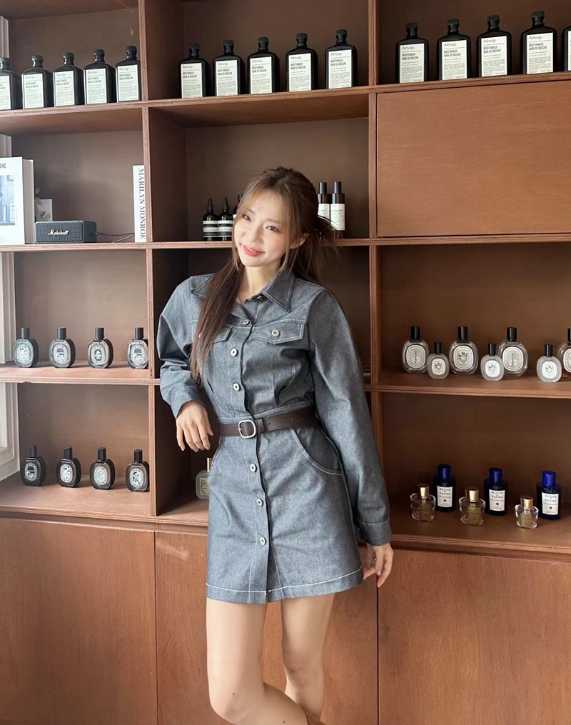 MAYFLOWER東大門直郵女士新品真品人氣熱賣職業時尚休閑連衣裙MAYFLOWER連衣裙