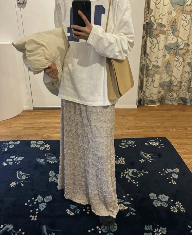 RARASHOW韓國直郵女士新款職業24秋夏休閑熱賣人氣時尚長裙RARASHOW長裙