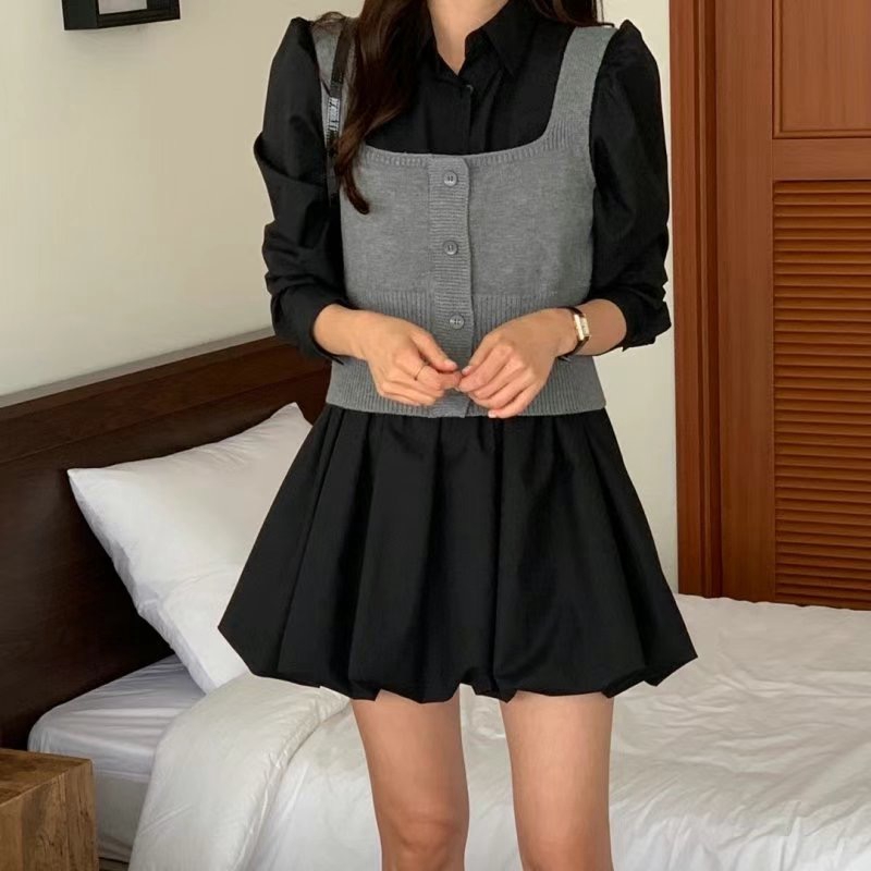 ON-NI-언니-T韓國代購女士新品休閑職業推薦時尚吊帶背心ON-NI吊帶/背心