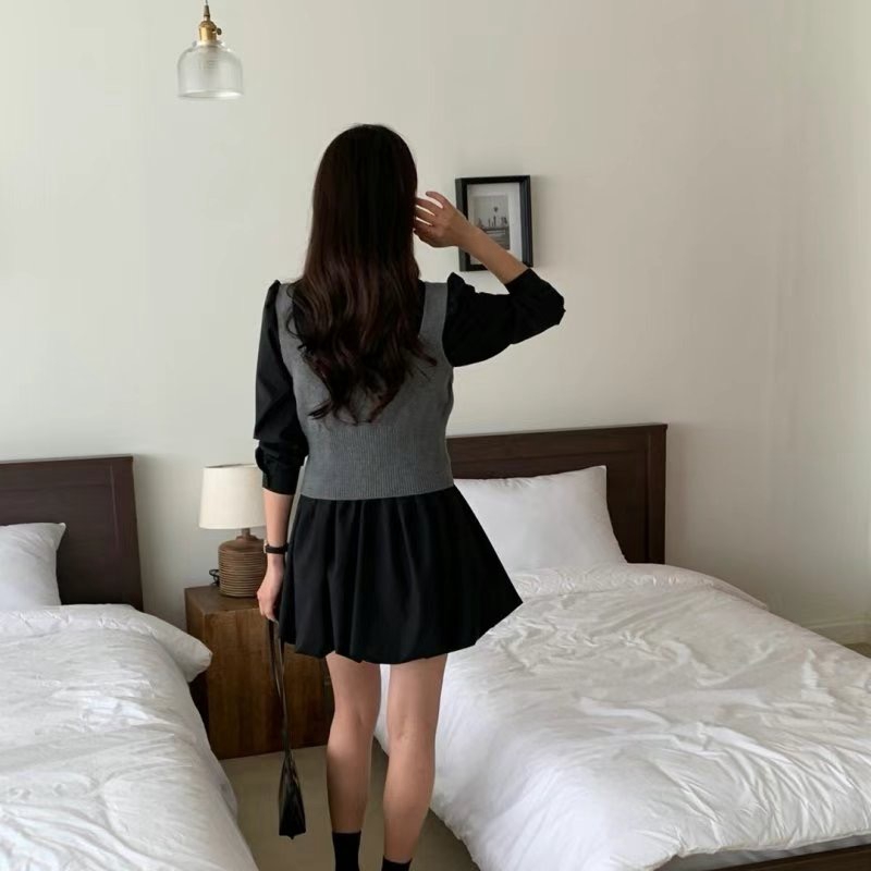 ON-NI-언니-T韓國代購女士新品休閑職業推薦時尚吊帶背心ON-NI吊帶/背心
