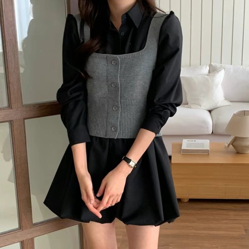 ON-NI-언니-T韓國代購女士新品休閑職業推薦時尚吊帶背心ON-NI吊帶/背心