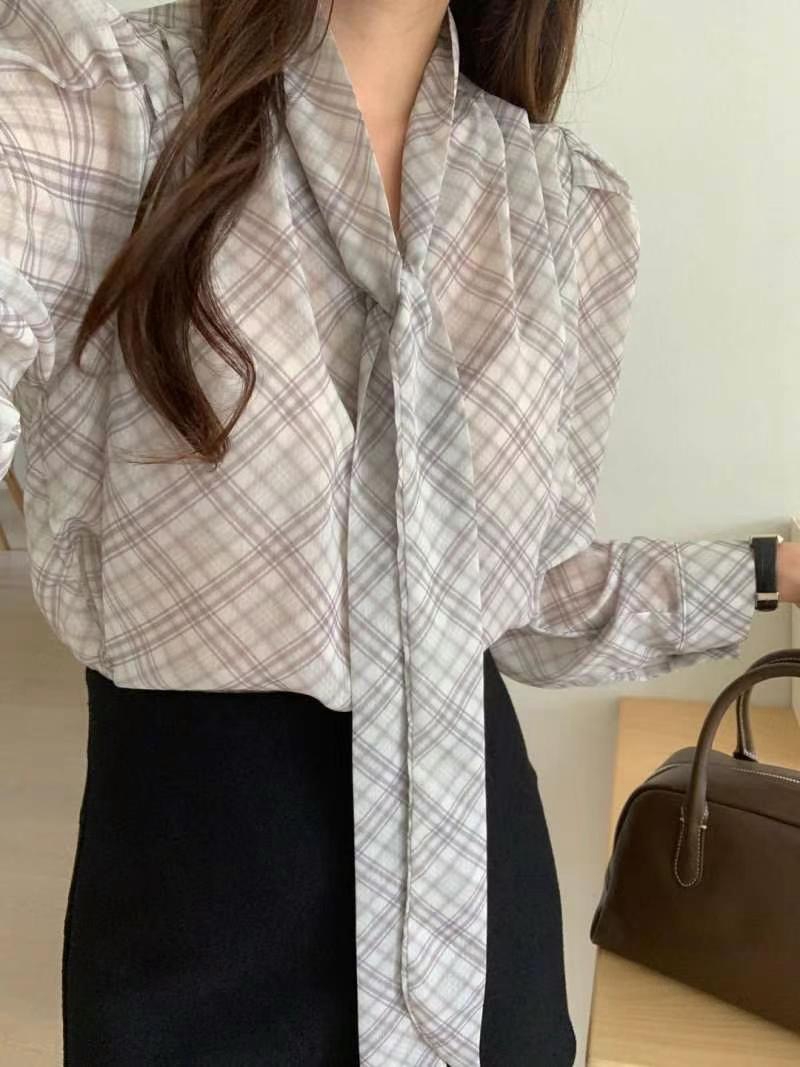 ON-NI-언니-T東大門直郵女裝新品推薦真品時尚襯衫蕾絲衫ON-NI襯衫/蕾絲衫