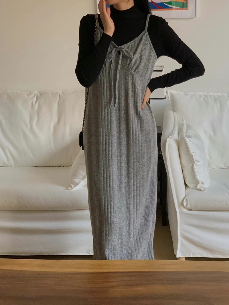 A.ME東大門代購女士新款熱賣真品24秋夏時尚推薦休閑連衣裙A.ME連衣裙