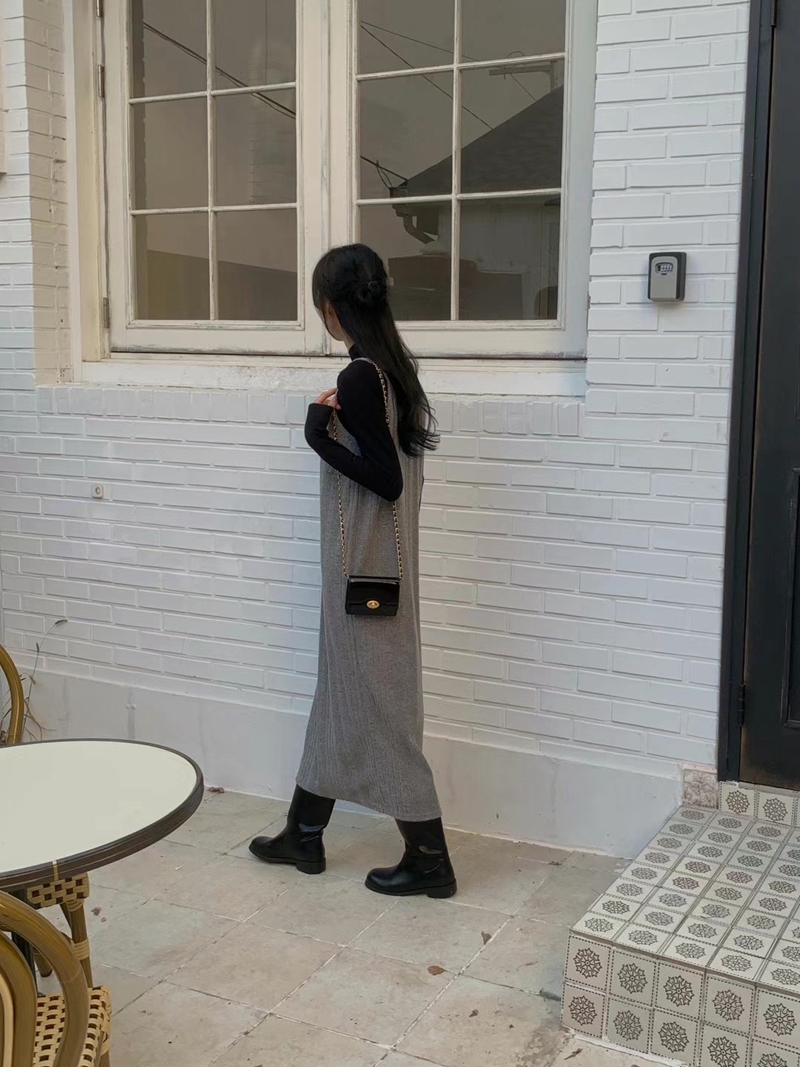 A.ME東大門代購女士新款熱賣真品24秋夏時尚推薦休閑連衣裙A.ME連衣裙