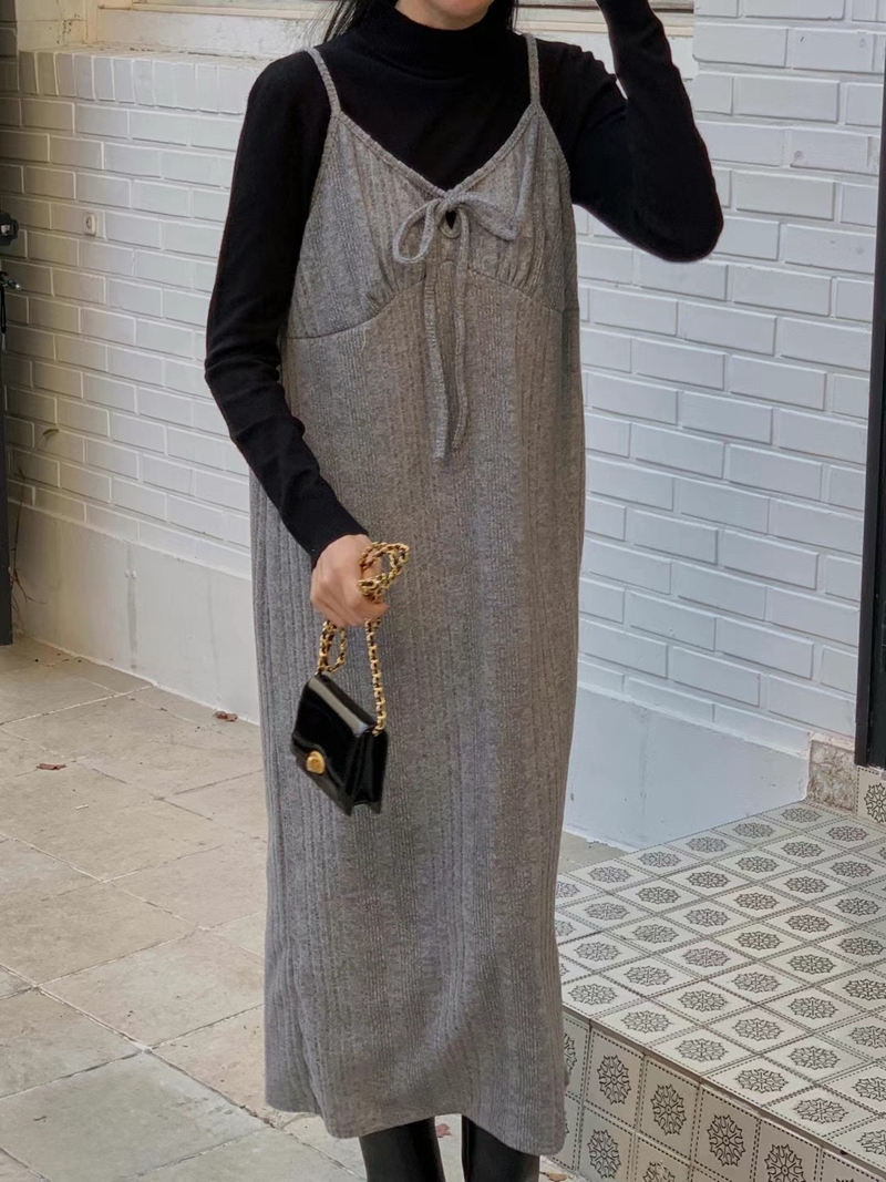 A.ME東大門代購女士新款熱賣真品24秋夏時尚推薦休閑連衣裙A.ME連衣裙圖色2