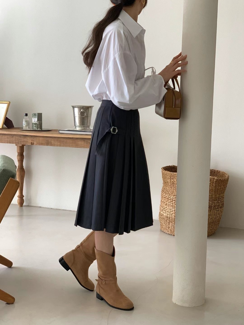 ARRICCHISI韓國代購女裝新款真品人氣推薦休閑半身裙中短裙ARRICCHISI半身裙/中短裙