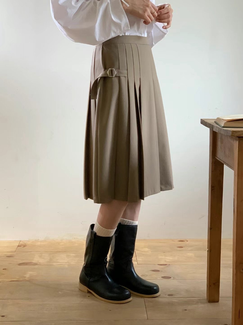 ARRICCHISI韓國代購女裝新款真品人氣推薦休閑半身裙中短裙ARRICCHISI半身裙/中短裙