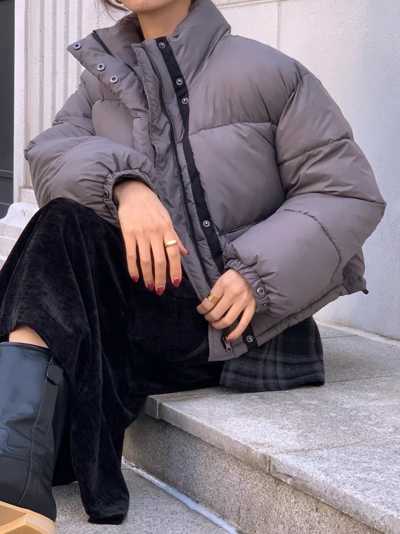 ARRICCHISI東大門直郵女士新款熱賣職業推薦人氣時尚短款棉服ARRICCHISI短款棉服