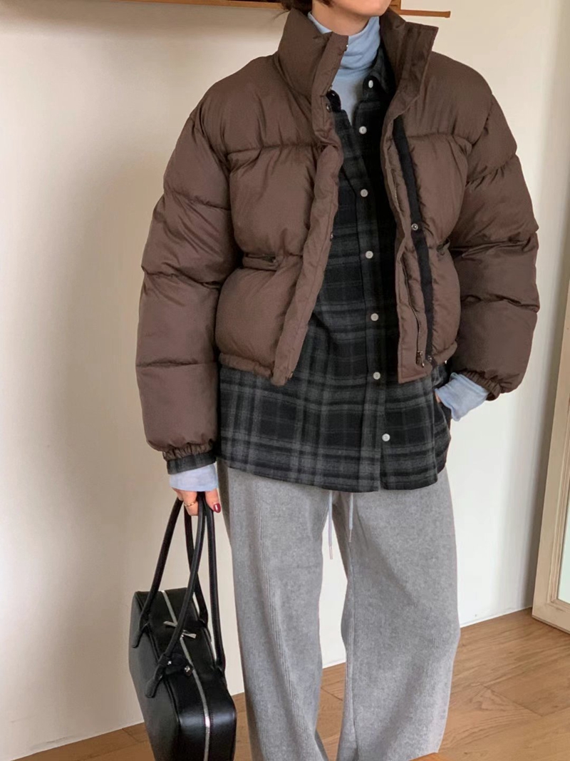 ARRICCHISI東大門直郵女士新款熱賣職業推薦人氣時尚短款棉服ARRICCHISI短款棉服圖色2