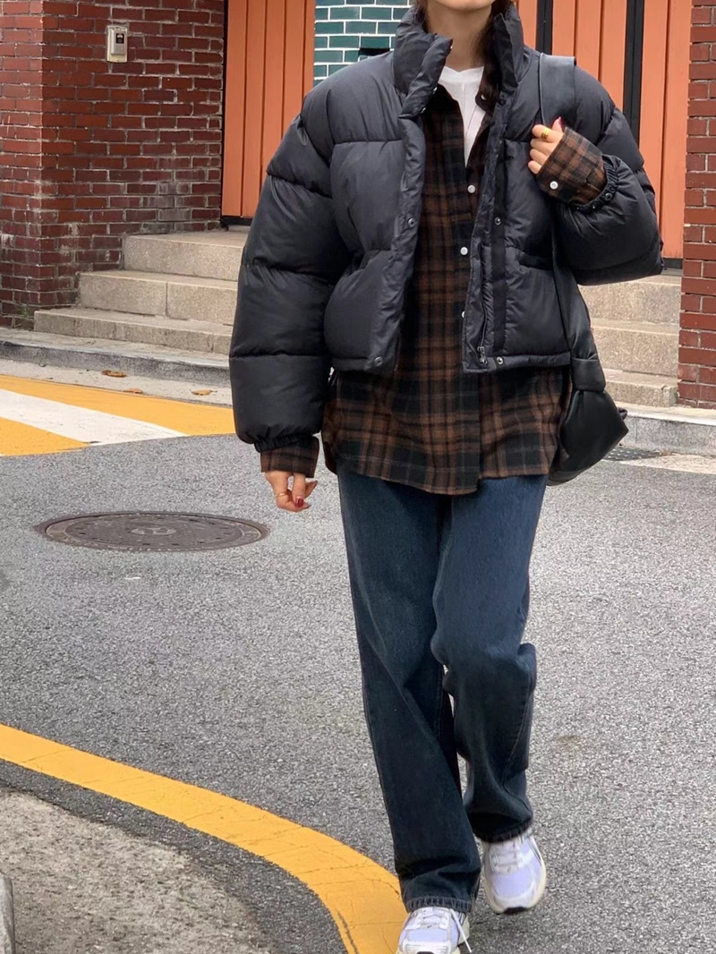 ARRICCHISI東大門直郵女士新款熱賣職業推薦人氣時尚短款棉服ARRICCHISI短款棉服圖色3