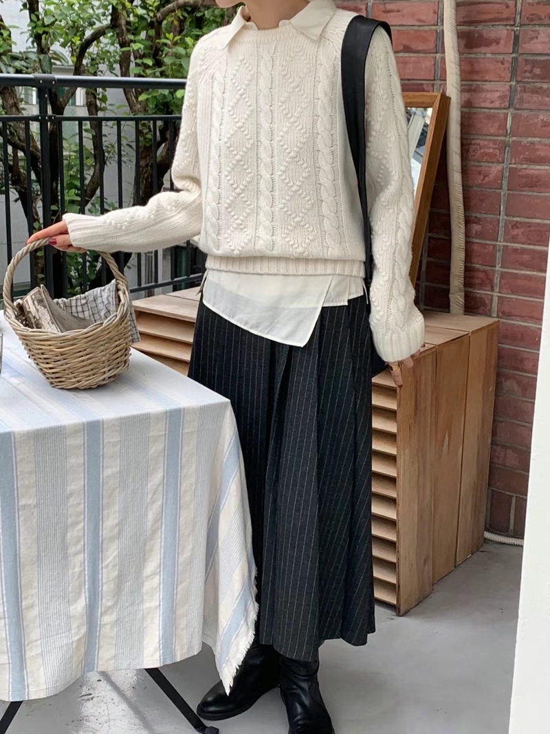 ARRICCHISI東大門直郵女裝新品休閑職業人氣熱賣24秋夏針織衫ARRICCHISI針織衫