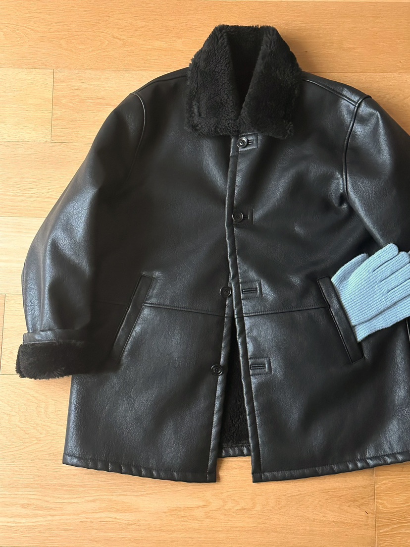 SORBET韓國直郵女裝新品推薦休閑24秋夏時尚職業熱賣人氣皮衣SORBET/flat white皮衣圖色2