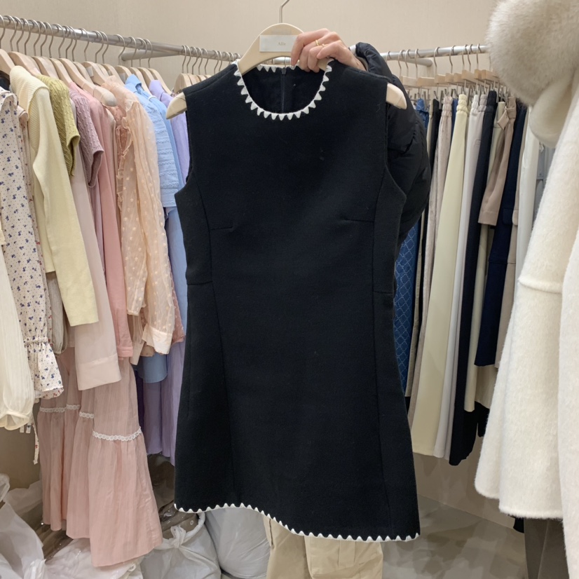 LiLi/Aile東大門實拍女士新款24秋夏人氣熱賣職業真品連衣裙Lai連衣裙圖色2