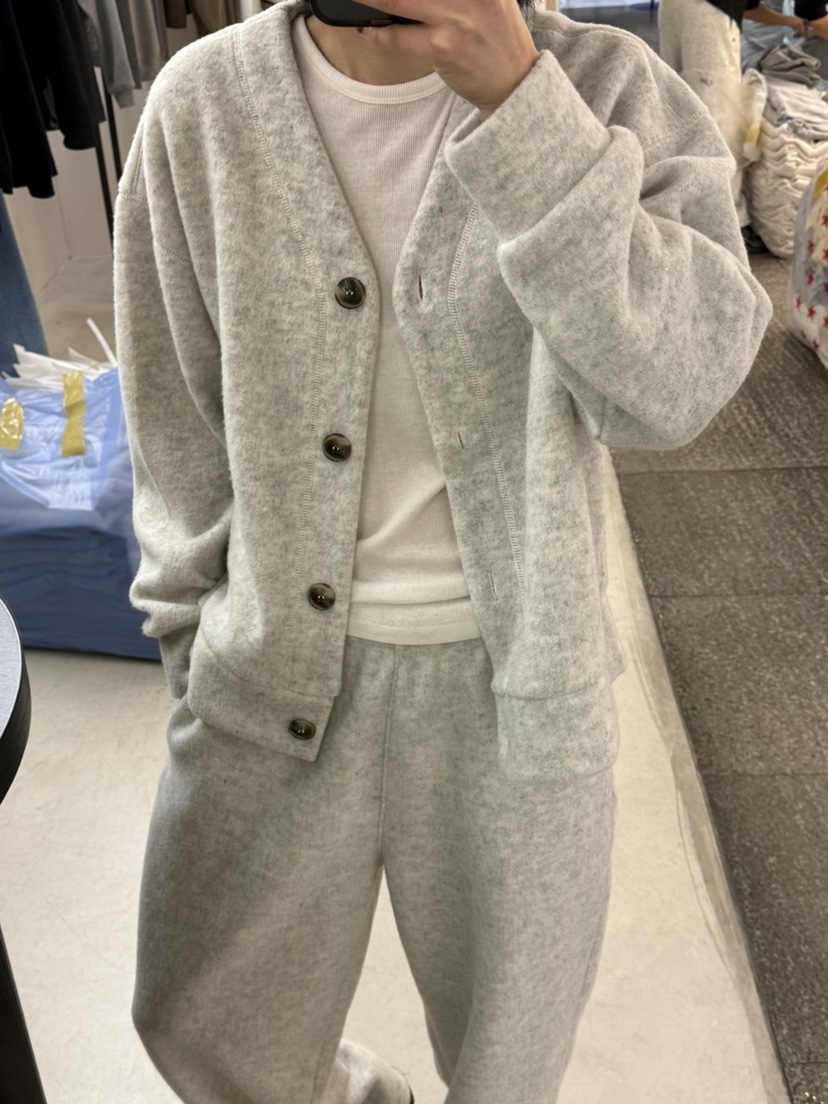 MYOS東大門代購女裝新款熱賣24秋夏時尚推薦職業衛衣羊毛開衫MYOS衛衣