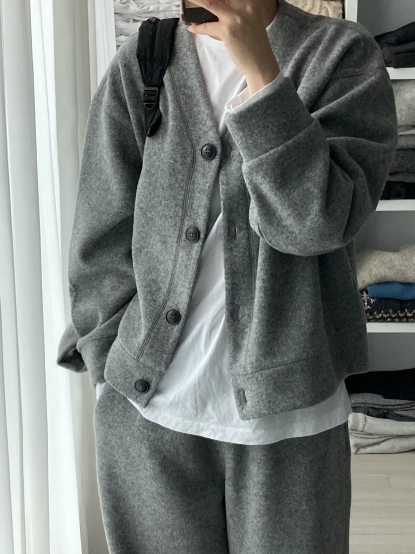 MYOS東大門代購女裝新款熱賣24秋夏時尚推薦職業衛衣羊毛開衫MYOS衛衣