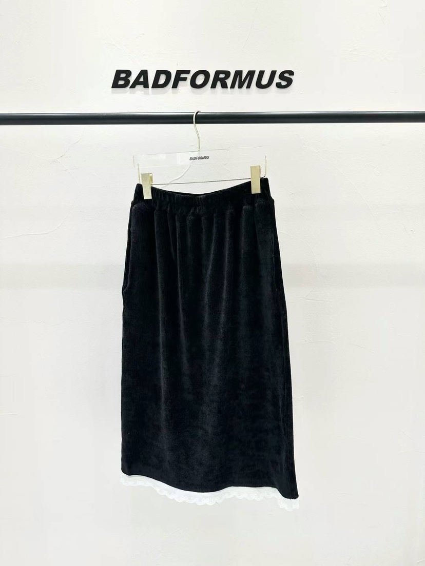 BADFORMUS東大門實拍女士新款人氣休閑熱賣半身裙中短裙蕾絲BADFORMUS半身裙/中短裙圖色2