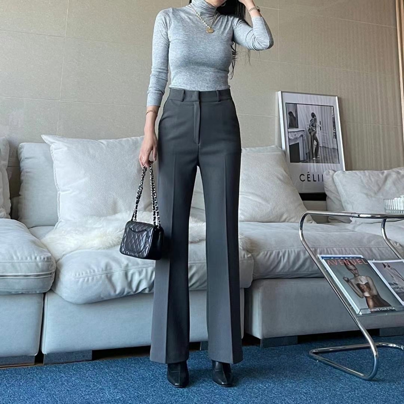 TINT韓國直郵女裝新款推薦人氣職業休閑時尚真品休閑褲拉絨TINT休閑褲圖色2