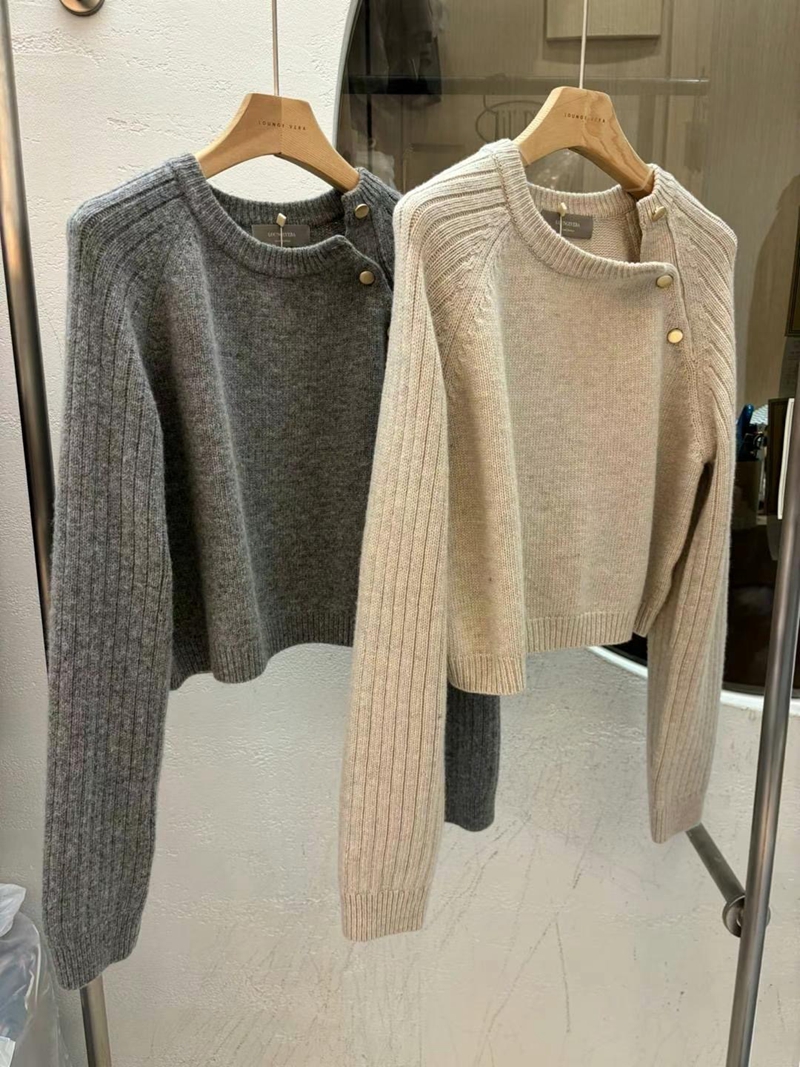 LOUNGE VERA韓國直郵東大門實拍女裝新品推薦針織衫美利奴羊毛LOUNGE VERA-2件訂針織衫