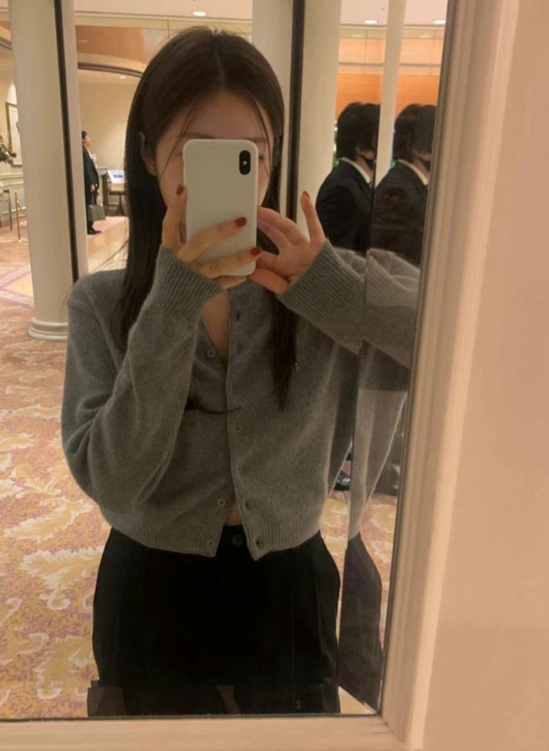 LOUNGE VERA直郵韓國代購女裝新品熱賣人氣針織衫狐貍開衫LOUNGE VERA-2件訂針織衫圖色5