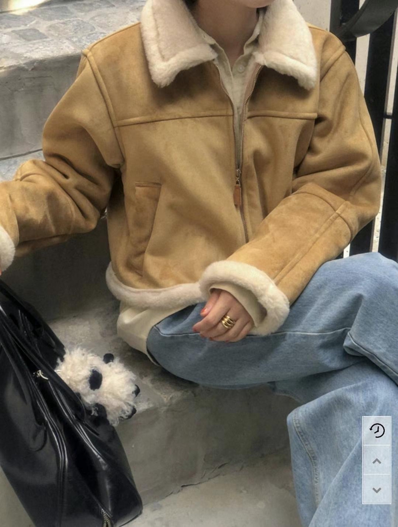 LOUNGE VERA韓國直郵東大門代購女裝新品真品人氣短款大衣LOUNGE VERA-2件訂短款大衣