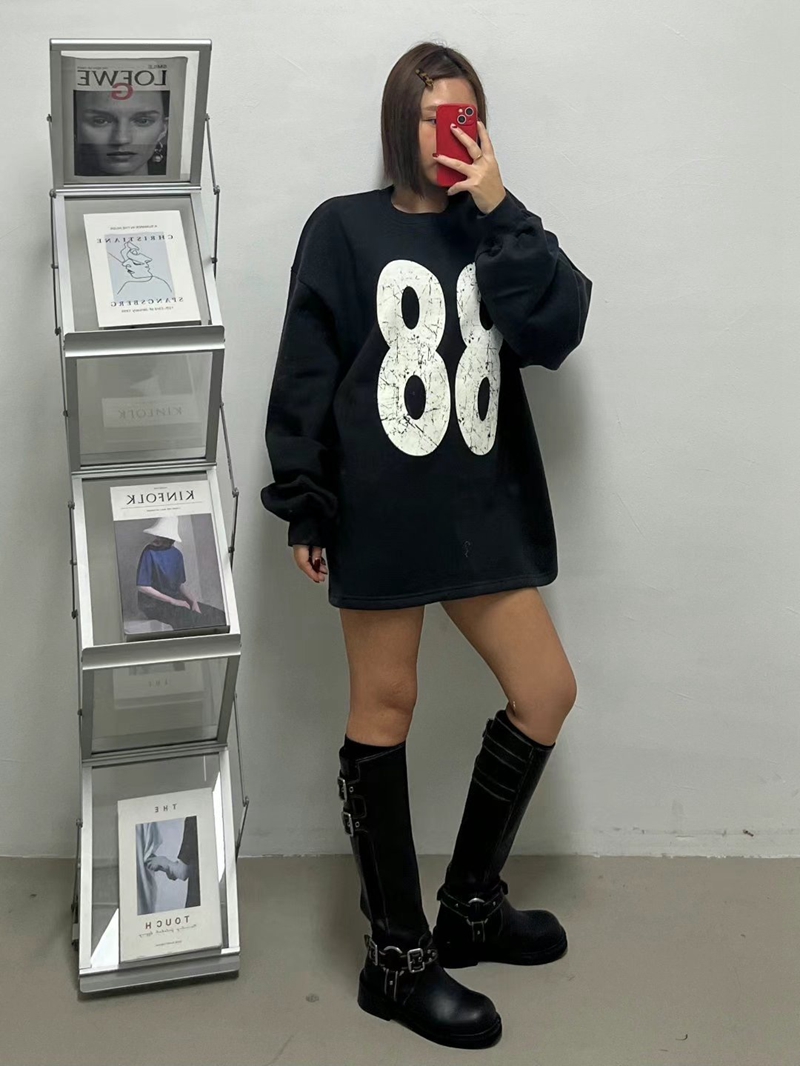 HHOLIC韓國直郵東大門代購女裝新款真品熱賣休閑推薦人氣衛衣HHOLIC衛衣
