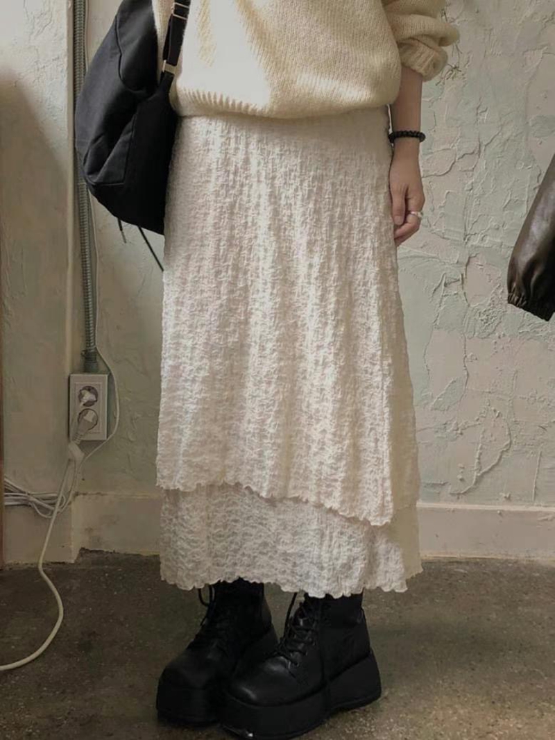 MYCABINET韓國直郵東大門實拍女裝新款休閑真品推薦時尚長裙MYCABINET長裙