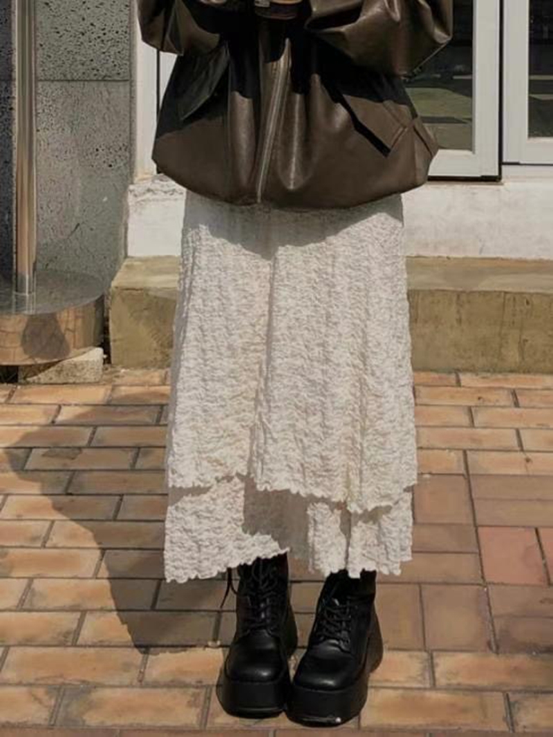 MYCABINET韓國直郵東大門實拍女裝新款休閑真品推薦時尚長裙MYCABINET長裙