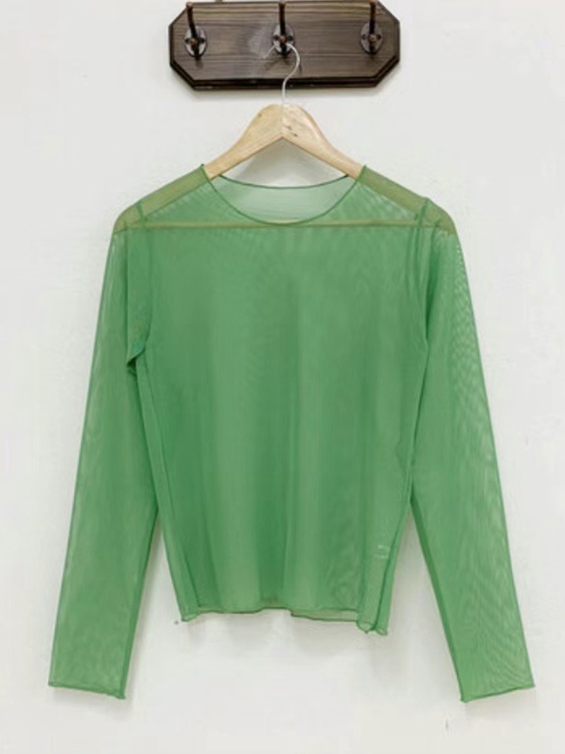 MYCABINET韓國直郵女裝新款職業推薦24秋冬休閑人氣長袖T恤MYCABINET長袖T恤圖色1