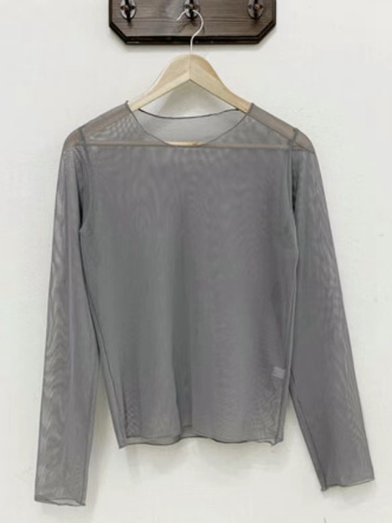 MYCABINET韓國直郵女裝新款職業推薦24秋冬休閑人氣長袖T恤MYCABINET長袖T恤圖色3