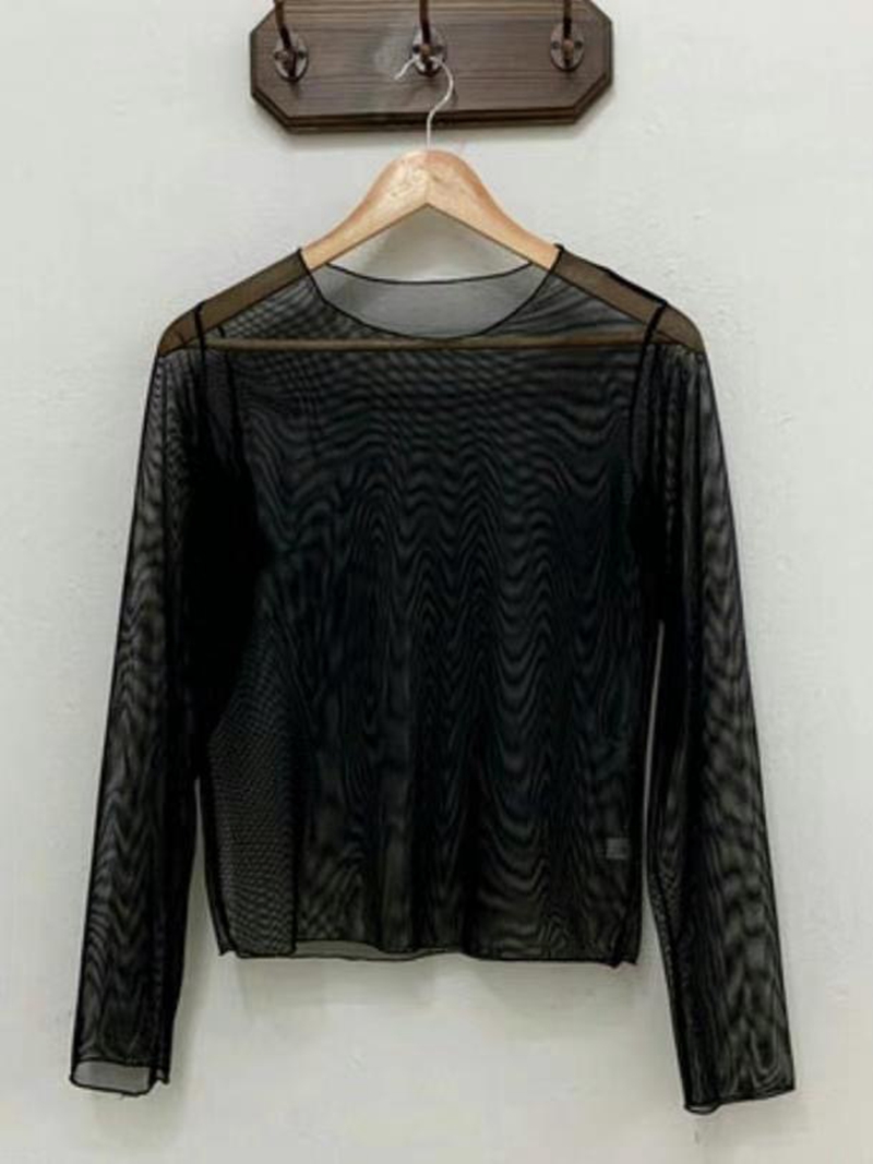 MYCABINET韓國直郵女裝新款職業推薦24秋冬休閑人氣長袖T恤MYCABINET長袖T恤圖色5