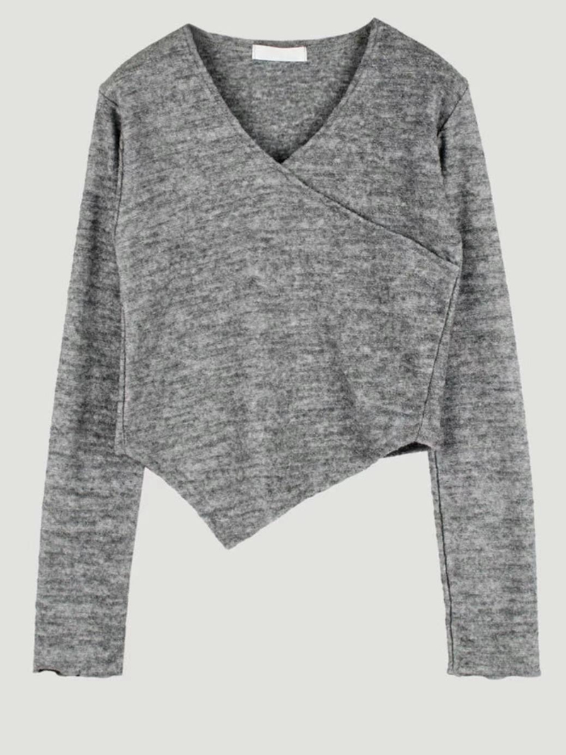 MYCABINET韓國直郵女裝新品熱賣時尚職業真品24秋冬長袖T恤MYCABINET長袖T恤圖色2