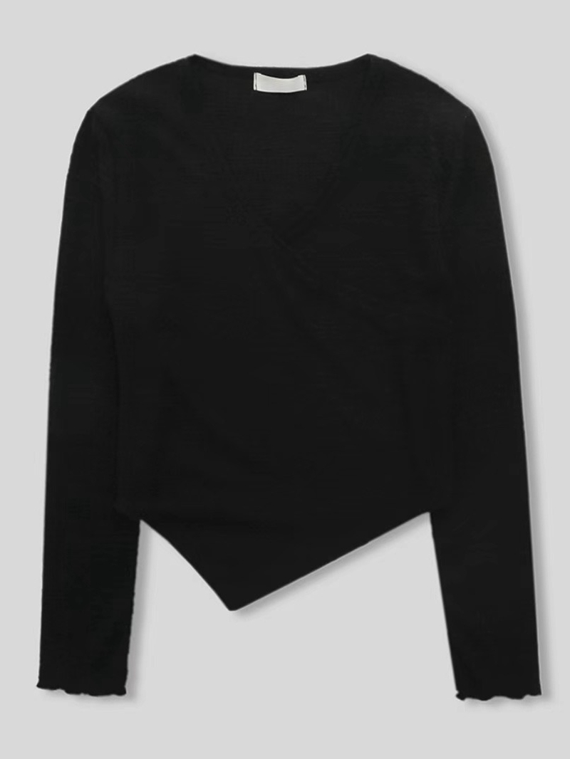 MYCABINET韓國直郵女裝新品熱賣時尚職業真品24秋冬長袖T恤MYCABINET長袖T恤圖色3