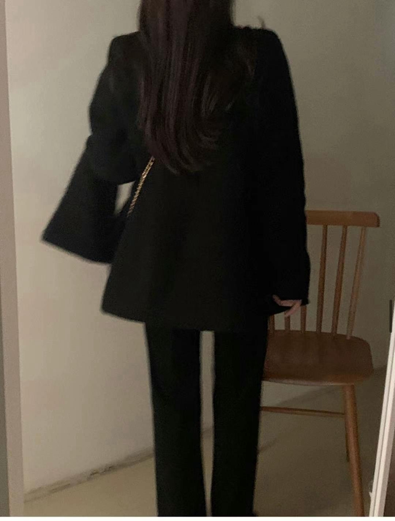 MY YOUNG直郵韓國代購女裝新款24秋冬真品推薦熱賣職業夾克RIPPLE夾克